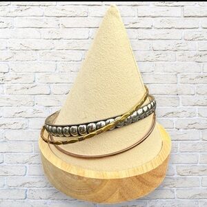 Set of 3 Bangle Bracelets